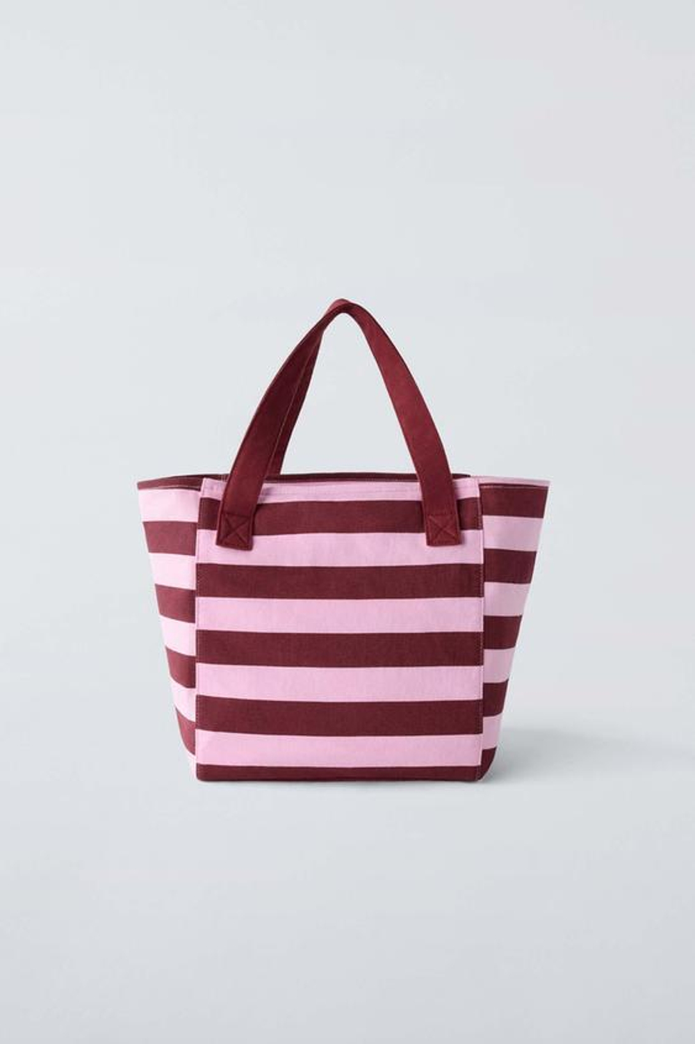 ZARA СУМКА-ШОПЕР CHIP AND DALE © DISNEY, РОЗОВЫЙ