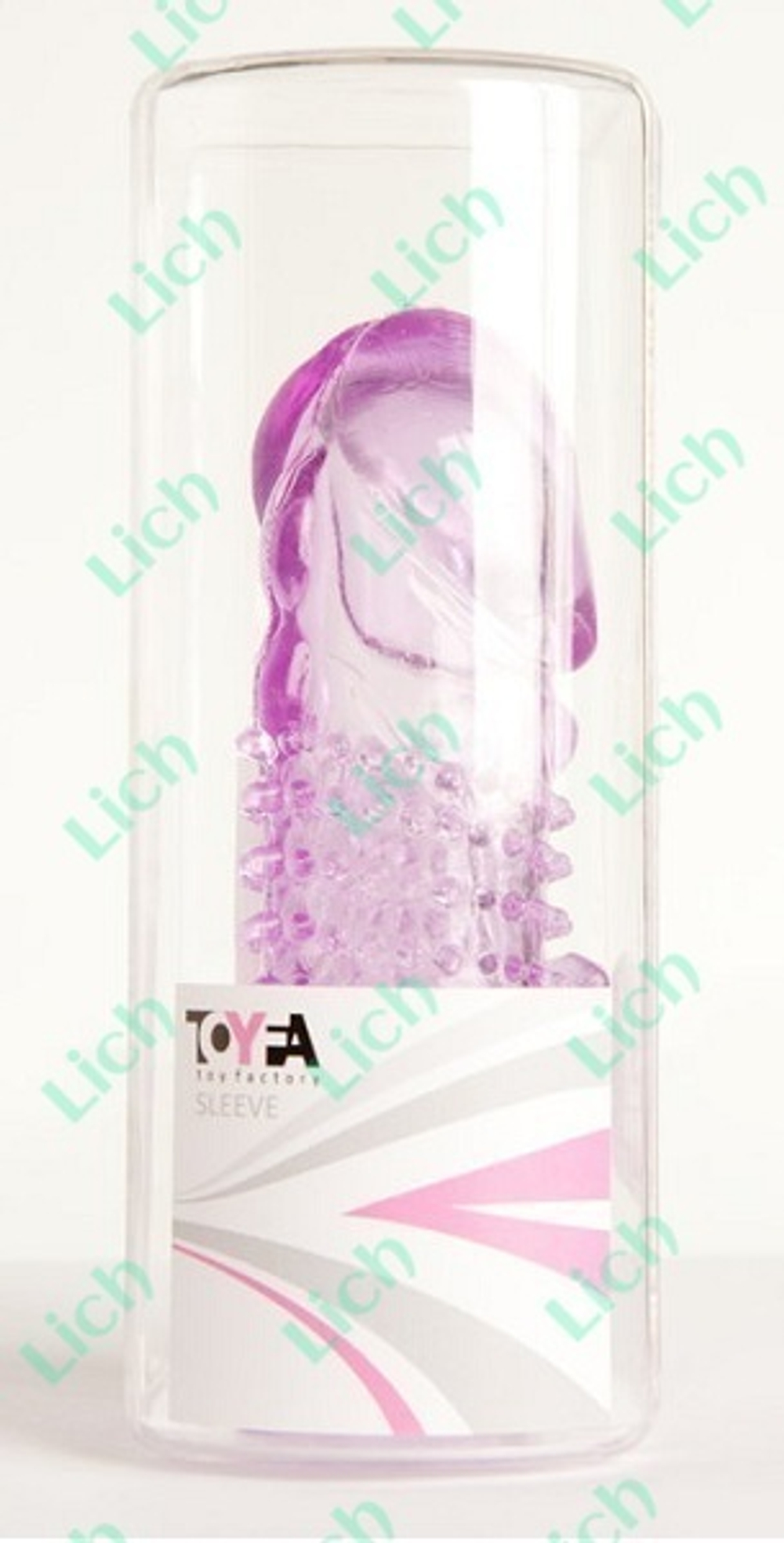 Фиолетовая насадка с коготком и шипами