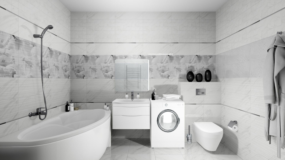 Celia white wall 03 250х600 (1-й сорт)