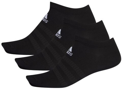 Теннисные носки Adidas Light No Show 3PP - Black