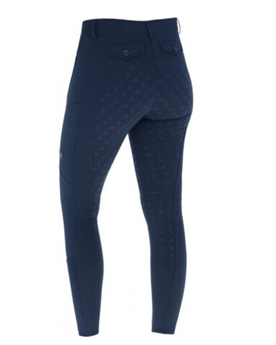 Бриджи утепленные c полной силиконовой леей COVALLIERO Navy