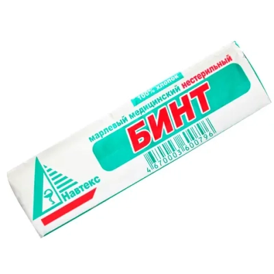 Бинт медицинский нестерильный Навтекс 32 г/м 10 см 5 м 740 шт