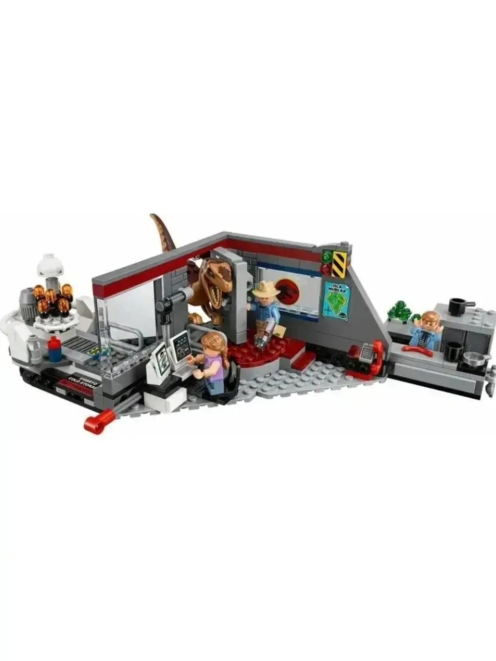 Конструктор Динозавры Охота на рапторов 378 деталей 10924