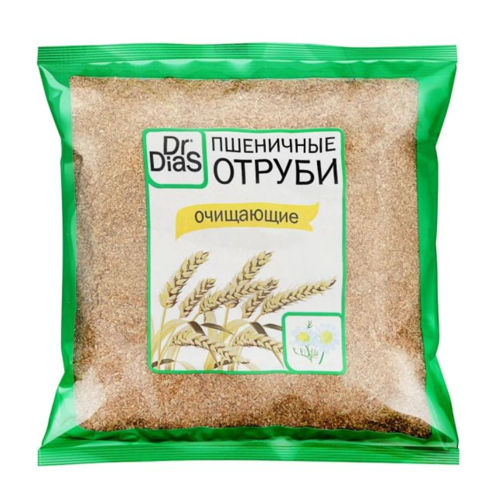 Отруби пшеничные Dr Dias натуральные 200 гр