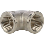 Угольник STOUT никелированный 1/2" ВР/ВР