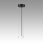 7756 (7758)/L SN 097 Подвесное крепление для светильника QUASAR LED металл/черный 1,5м QUASAR