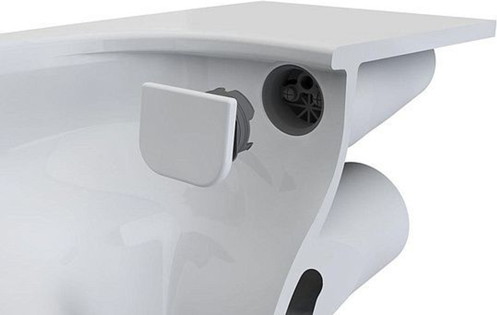 Унитаз-компакт VitrA Zentrum Rim-Ex 9824B003-7207 безободковый