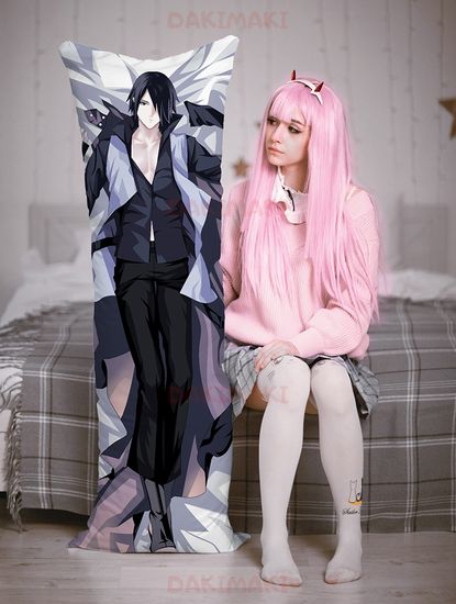 Дакимакура Наруто Узумаки и Саске Учиха арт. 0359