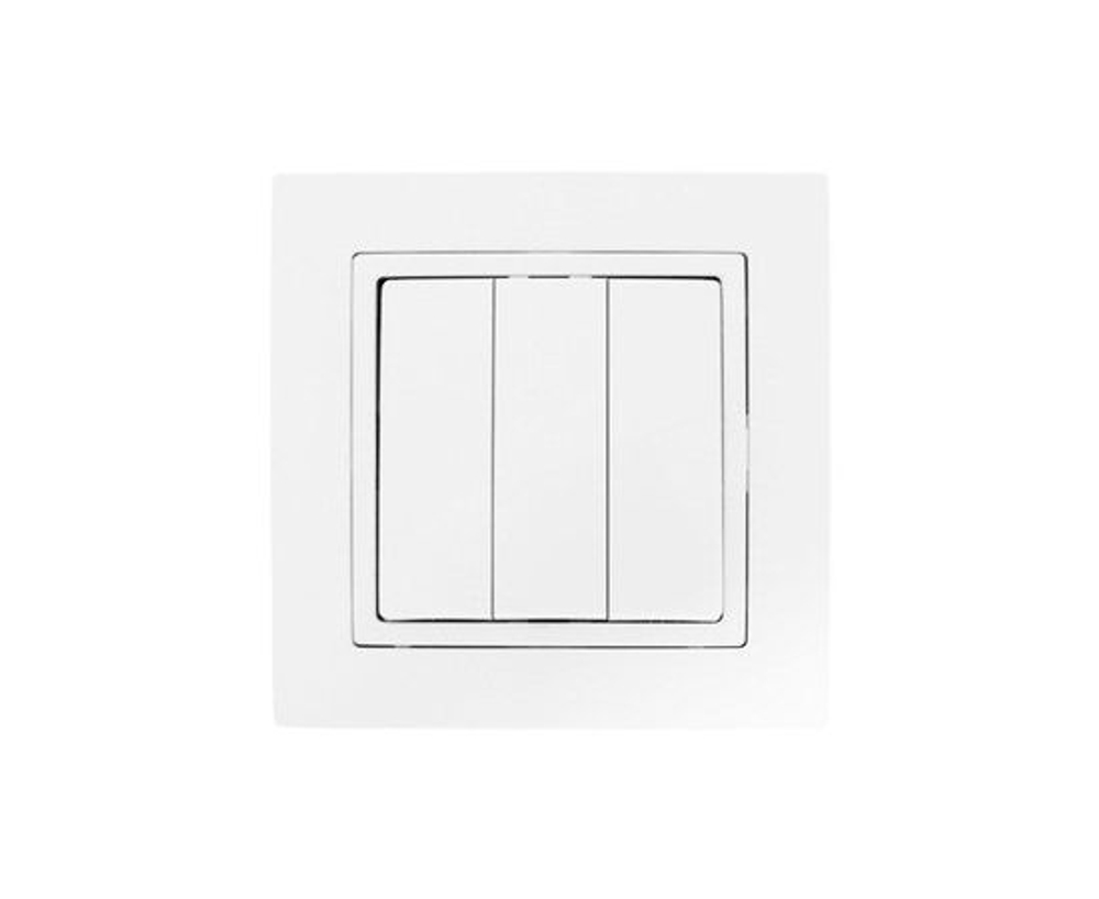 Выключатель 3 клавишный СВЕТОПРИБОР