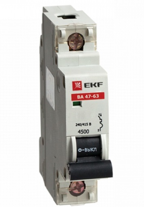 Выкл.авт. 1п 50А 4.5кА (C) ЕКF