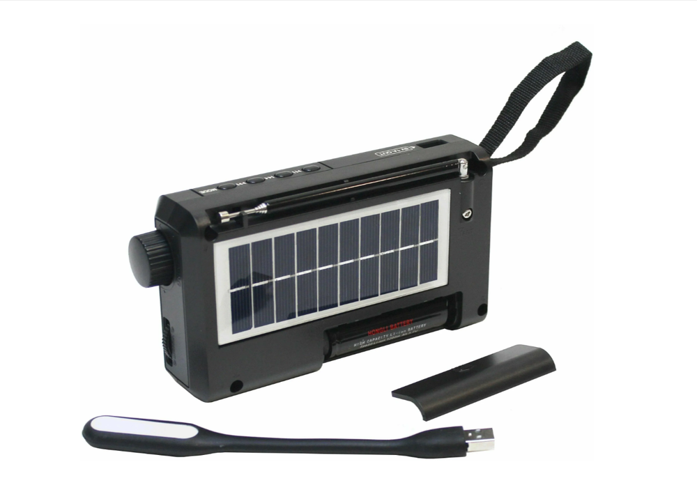 Радиоприемник Meier M-9001BT-S MP3 плеер +Solar панель