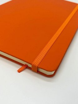 Блокнот В5 25*17см 80 л оранжевый (201688429-8)