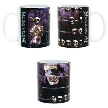 Кружка Megadeth счёты из черепов (421)