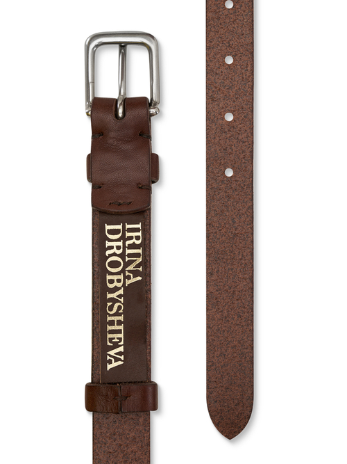 Ремень коньячный