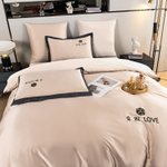 Комплект постельного белья Сатин-Шелк Я IN LOVE LV007