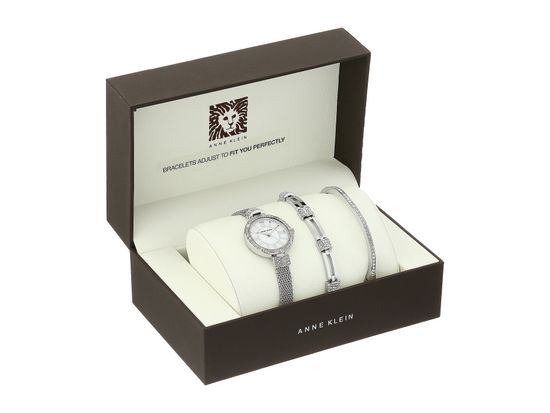 Женские наручные часы Anne Klein 2845SVST в наборе