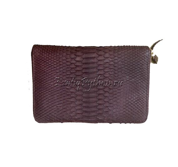 Кошелек - клатч из кожи питона WA-60