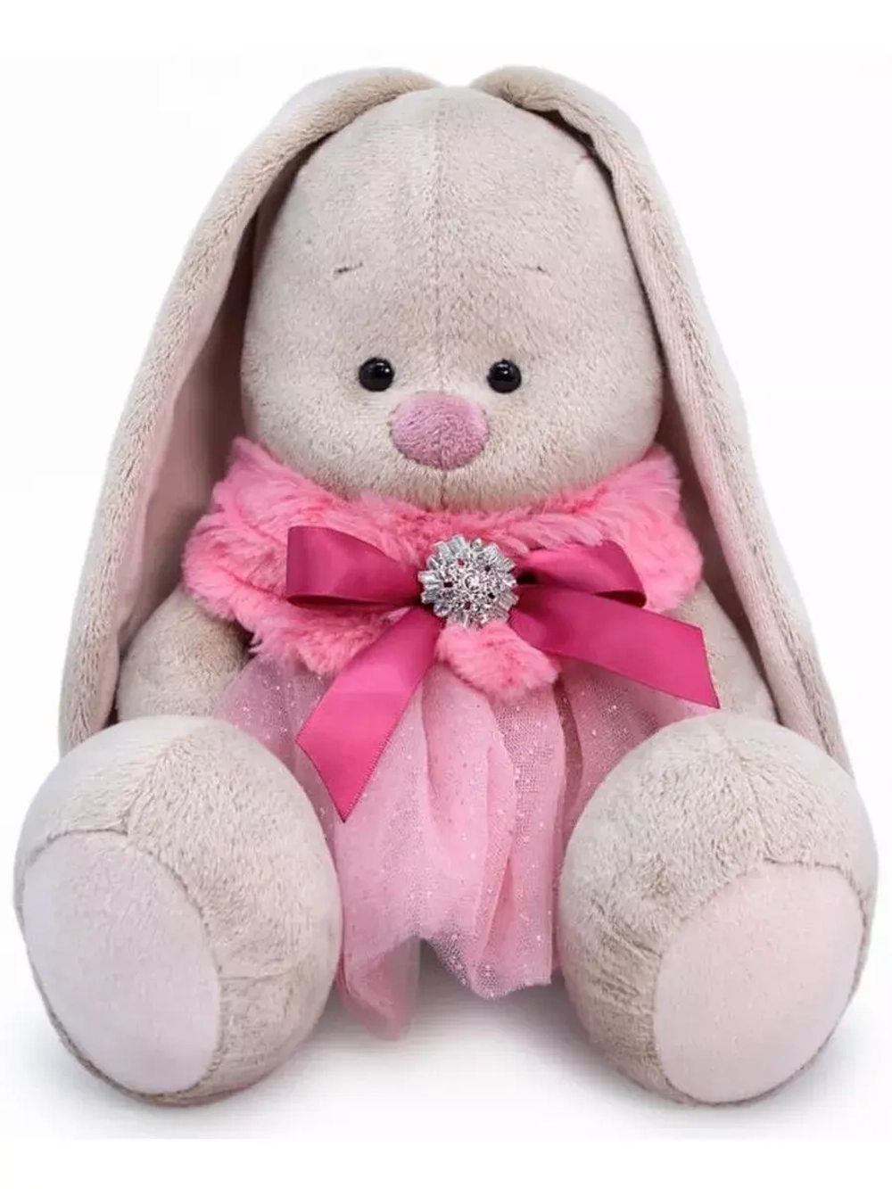 Зайка Ми в горжетке 18 см SidS-432