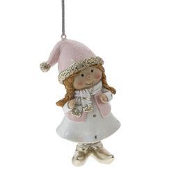 GAEM Фигурка декоративная подвесная "Ребёнок", L6 W5 H11 см, 2в.
