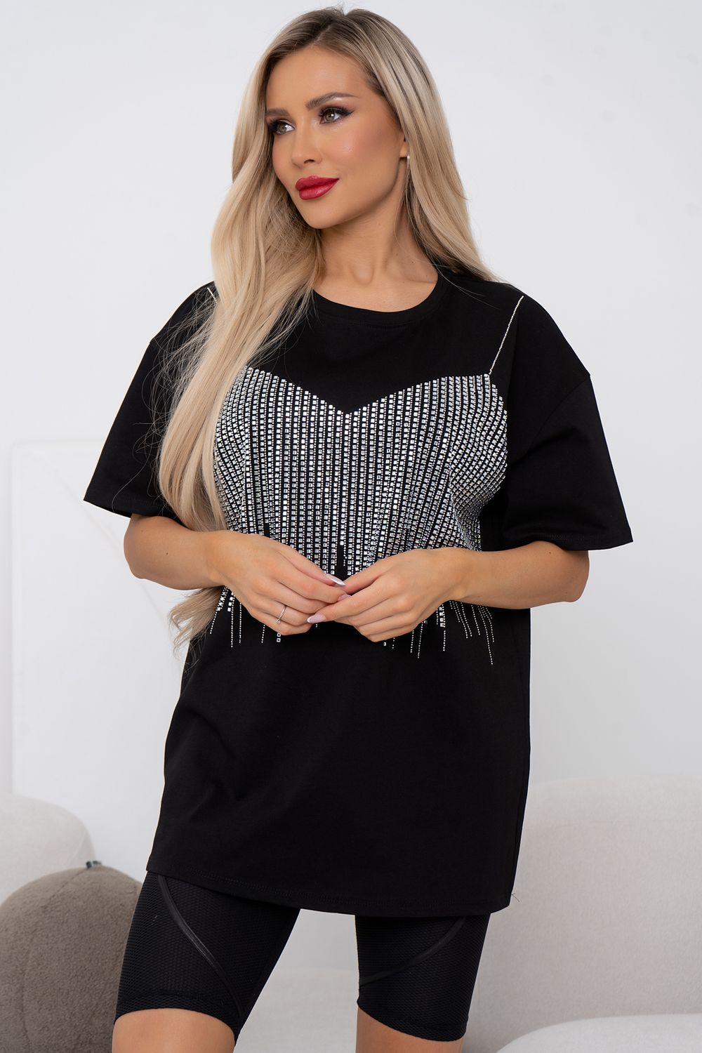 Футболка (черный) Фб11-125 Nikol