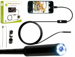 Видеоэндоскоп для смартфона, microUSB, USB 1 метр