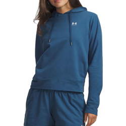 Женская Кофта теннисная Under Armour Sport Terry - wham blue/white