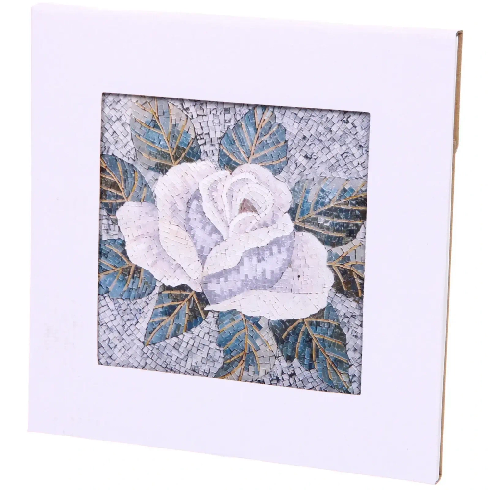 Подставка керамическая 20 см «Мозаика» Роза