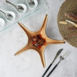 Блюдо для подачи 28*28 см h6 см 100 мл Звезда Pearl Starfish Frutti di Mare P.L. [1]