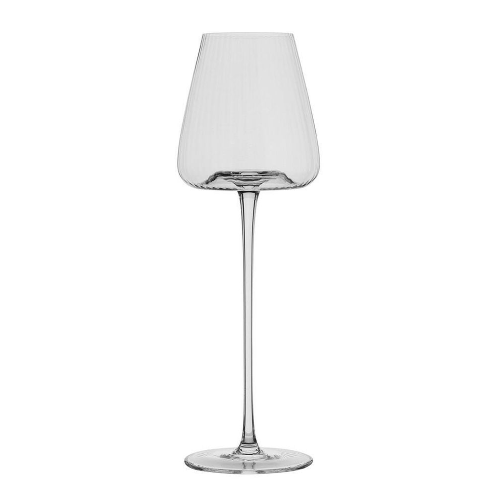 Бокал для вина 380 мл "  Optical" d 5,5 см h24 см оптические грани P.L. - BarWare [6]