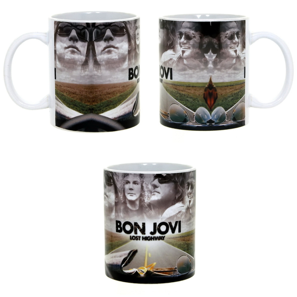 Кружка керамическая Bon Jovi