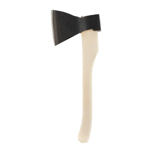 Топор 600г, кованный, в сборе, прямое лезвие---