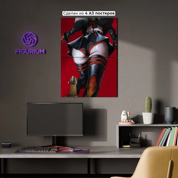 Постер Burnice White Legs (part 2) - Zenless Zone Zero