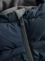 Куртка утепленная с капюшоном для мальчика Next Q51-574, Темно-синий