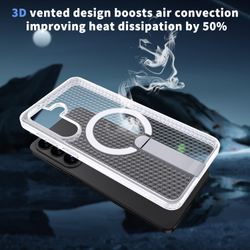 Прозрачный чехол Mesh Pro Magnetic Case для Samsung Galaxy S26