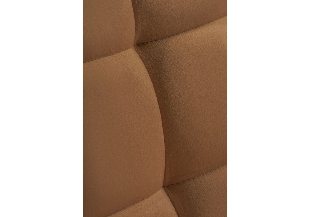 Стул на металлокаркасе Челси кирпичный / черный