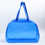 Сумка в роддом 30х45х20 ПВХ, цветная пленка, ручки рем. лента, цвет василек   4443151