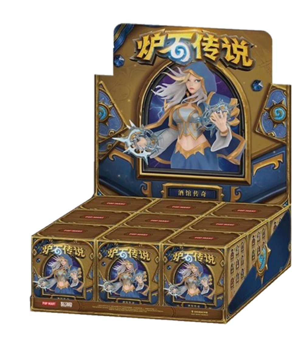 Рандомная фигурка Blind Box Pop Mart Hearthstone Tavern Legends Series Figurines
