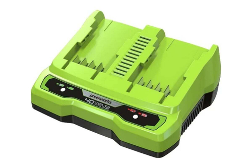 Быстрое зарядное устройство GREENWORKS G40UC8 40 V на 2 аккумулятора   2938807