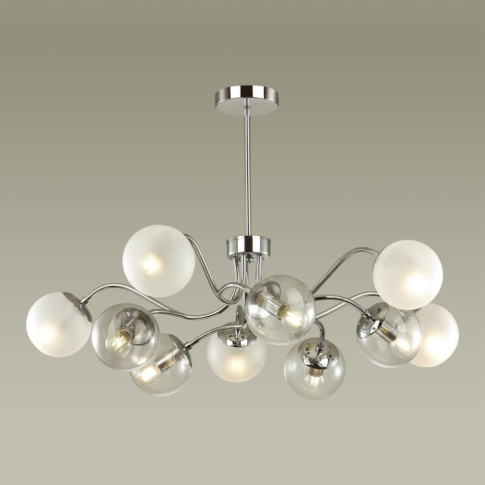 4554/10C MODERNI LN21 000 хром Люстра на штанге E14 10*40W 220V CANDICE