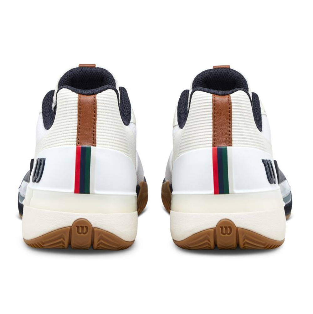 Мужские кроссовки теннисные Wilson Rush Tour 5 Clay - white/navy blazer/gum1a