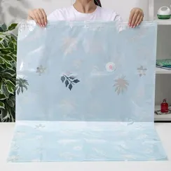Вакуумный пакет для хранения вещей «Пастель», 70×100 см, с рисунком