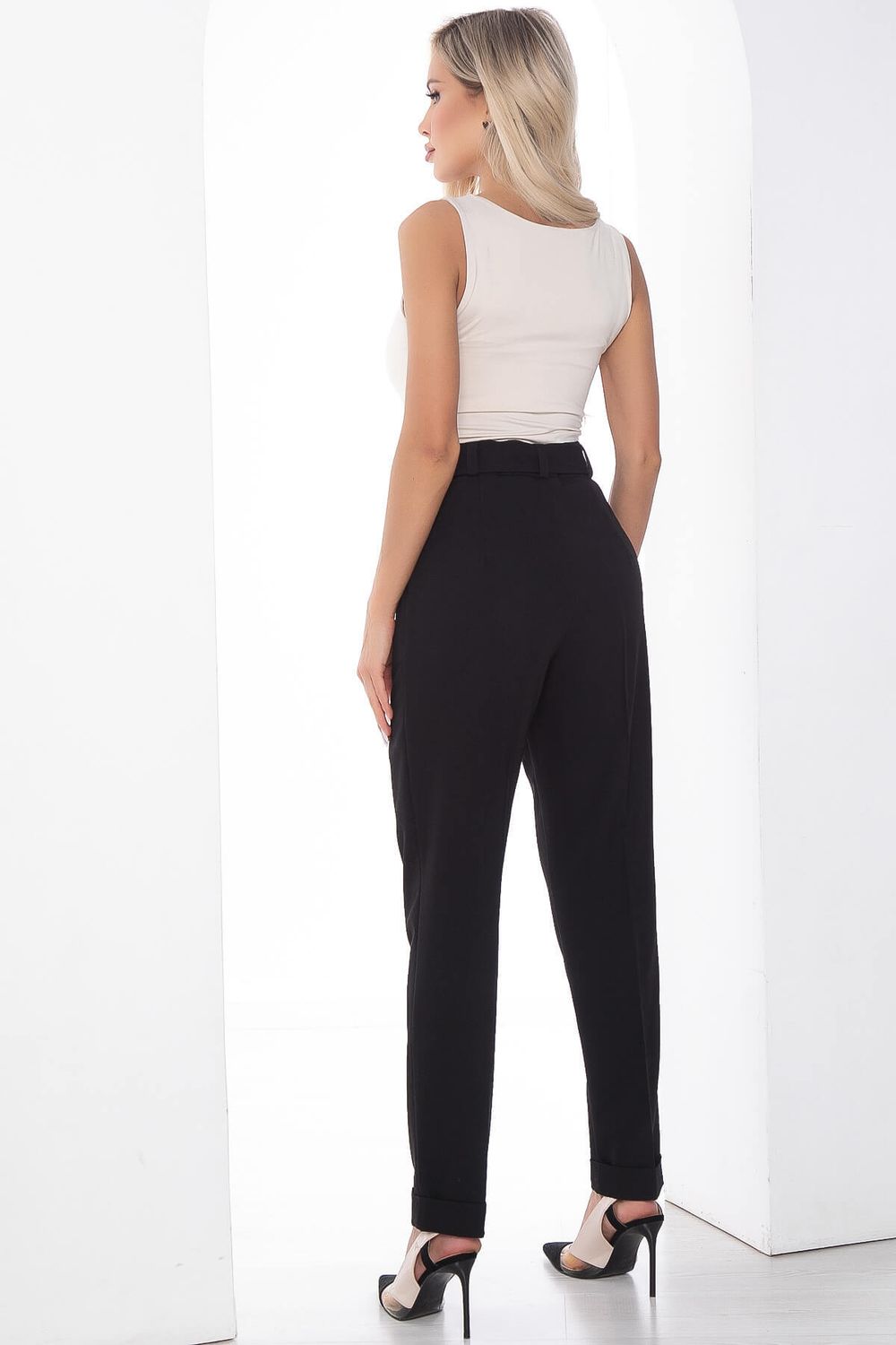 Брюки "Деловая встреча" (черные) Б9071 LT Collection