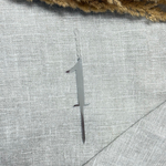 Свеча-топпер цифра «1» в серебряном цвете