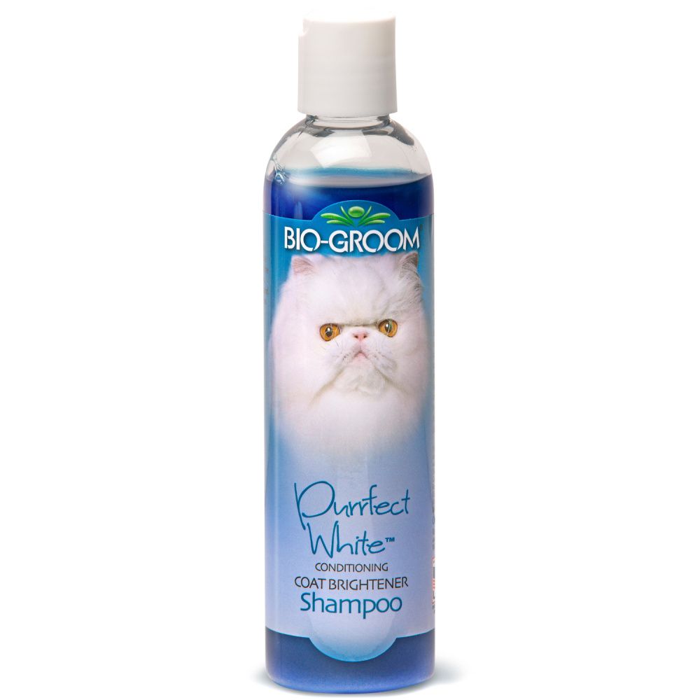 Bio-Groom Purrfect White Shampoo кондиционирующий шампунь для кошек белого окраса (237 мл)