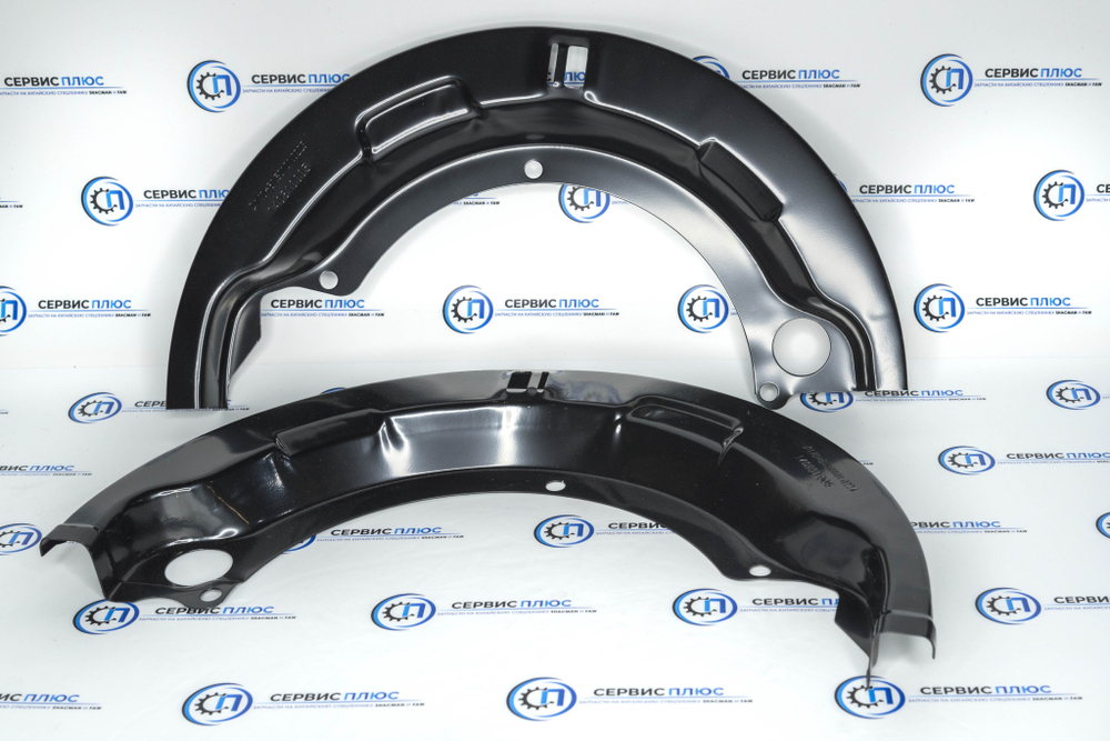 Щиток переднего суппорта из 2-х частей (пыльник) 81.50101.0223