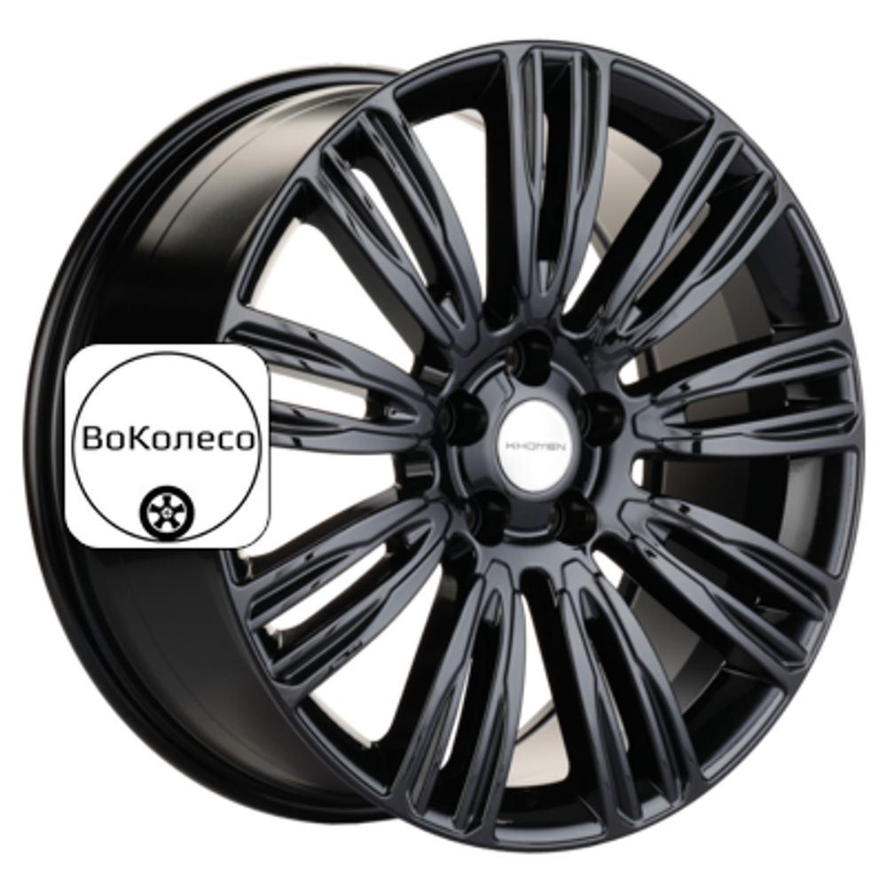 8,5x20/5x120 ET45 D59,5 KHW2004 (GAC GS8) Black Khomen Wheels