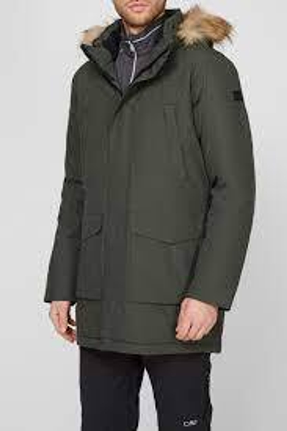 Куртка CMP Padded Parka, артикул 31K2997, цвет TITANIO (U911)