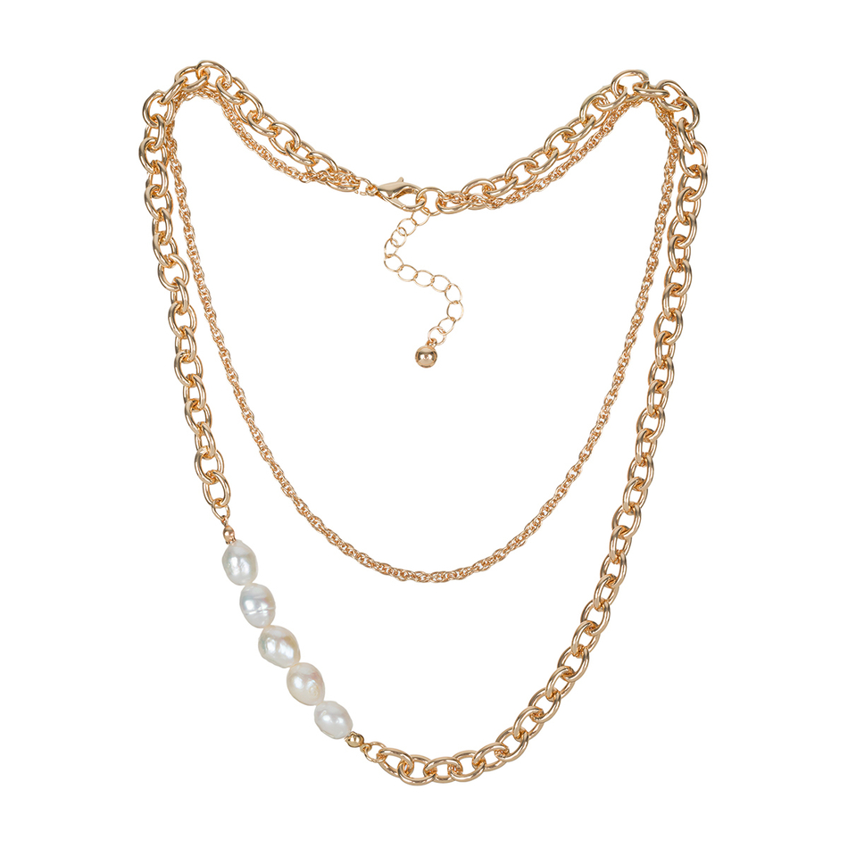 Колье Fiore Luna Bella Pearle Сarabiner BL1010/MP G