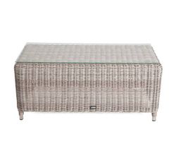 "Кон Панна" столик журнальный из искусственного ротанга, цвет бежевый
