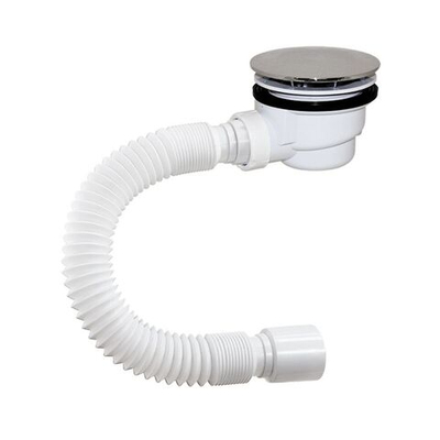 Сифон для душевой кабины, гофрированный, 90х40/50х65 мм, Orio, ДХ-912